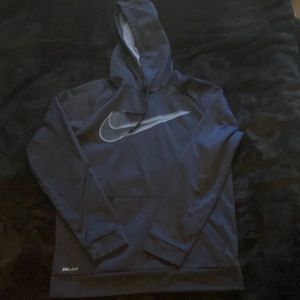 Vintage navy blue Nike hoodie
